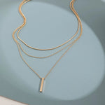 Elegant Layered Gold Necklace