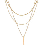 Elegant Layered Gold Necklace