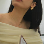 Gold Plated Zircon Necklace